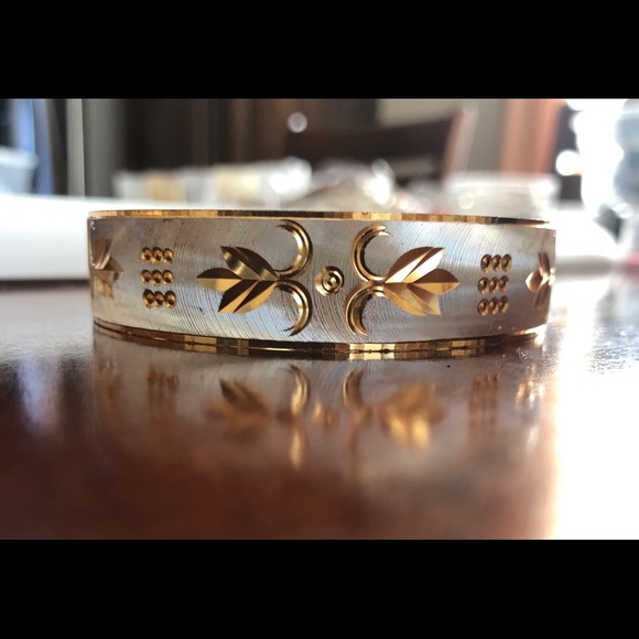 NWOT silver and gold bangle - Picture 2 of 4